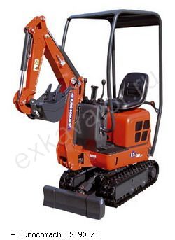 Мини-экскаваторы гусеничные Eurocomach ES 90 ZT