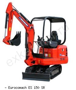 Мини-экскаваторы гусеничные Eurocomach ES 150 SR