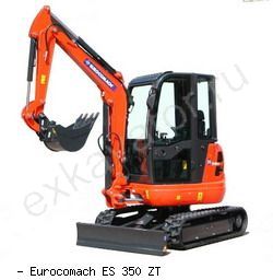 Мини-экскаваторы гусеничные Eurocomach ES 350 ZT