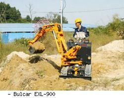 Мини-экскаваторы гусеничные Bulcar EXL-900
