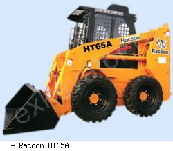 Мини-погрузчики с бортовым поворотом Racoon HT65A
