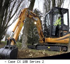Мини-экскаваторы гусеничные Case CX18B Series 2