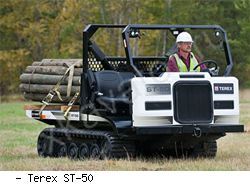 Думперы, мини-самосвалы Terex ST50