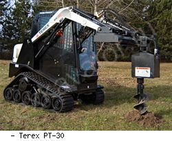 Мини-погрузчики гусеничные Terex PT-30