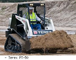 Мини-погрузчики гусеничные Terex PT-50