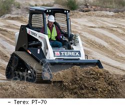 Мини-погрузчики гусеничные Terex PT-70