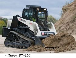 Мини-погрузчики гусеничные Terex PT-100