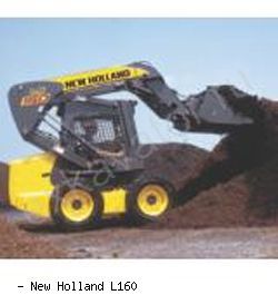 Мини-погрузчики с бортовым поворотом New Holland L160