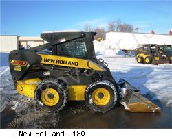 Мини-погрузчики с бортовым поворотом New Holland L180
