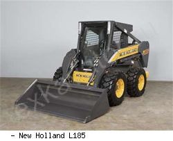 Мини-погрузчики с бортовым поворотом New Holland L185