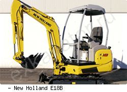 Мини-экскаваторы гусеничные New Holland E18B