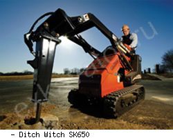 Микротехника Ditch Witch SK650 (гусеничный)