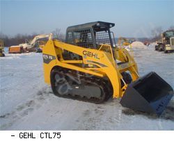 Мини-погрузчики гусеничные Gehl CTL75
