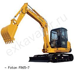 Мини-экскаваторы гусеничные Lovol FR65-7
