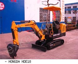 Мини-экскаваторы гусеничные Hongda HDE18