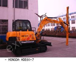 Мини-экскаваторы гусеничные Hongda HDE60-7