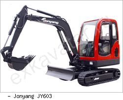 Мини-экскаваторы гусеничные Jonyang JY603