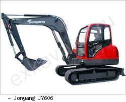 Мини-экскаваторы гусеничные Jonyang JY606