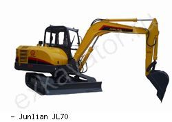 Мини-экскаваторы гусеничные Junlian JL70