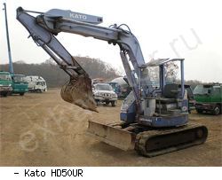 Мини-экскаваторы гусеничные Kato HD50UR