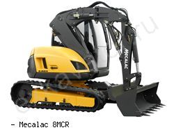 Мини-экскаваторы гусеничные Mecalac 8MCR