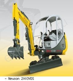 Мини-экскаваторы гусеничные Wacker Neuson 2003 VDS
