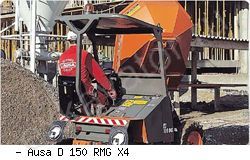 Думперы, мини-самосвалы Ausa D 150 RMG X4