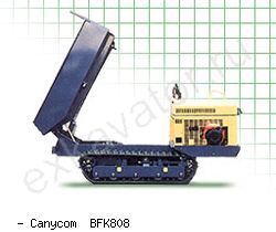 Думперы, мини-самосвалы Canycom BFK808