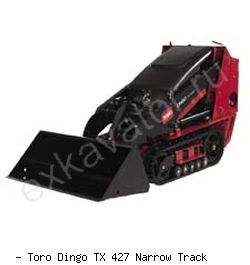 Микротехника Toro Dingo TX 427 Narrow Track