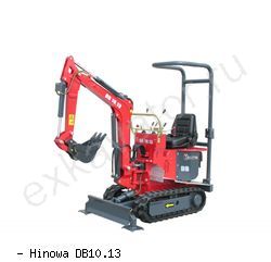 Мини-экскаваторы гусеничные Hinowa DB10.13