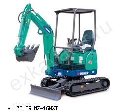 Мини-экскаваторы гусеничные MZIMER MZ-16NXT