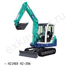 Мини-экскаваторы гусеничные MZIMER MZ-35N