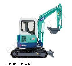 Мини-экскаваторы гусеничные MZIMER MZ-35VX
