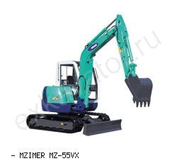 Мини-экскаваторы гусеничные MZIMER MZ-55VX