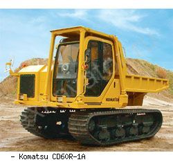 Думперы, мини-самосвалы Komatsu CD60R-1A