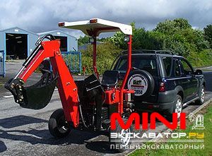 Мини-экскаваторы колесные Powerfab TD1