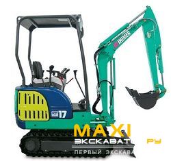 Мини-экскаваторы гусеничные Ihimer 17VXT