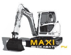 Мини-экскаваторы гусеничные Terex TC50 (HR 5.0)