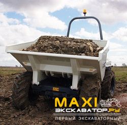 Думперы, мини-самосвалы Terex TA5 4x4