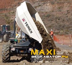 Думперы, мини-самосвалы Terex TA5S 4x4