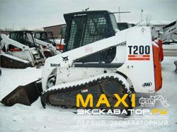 Мини-погрузчики гусеничные Bobcat T200