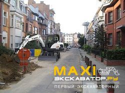 Мини-экскаваторы колесные Bobcat E55W