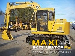 Мини-экскаваторы гусеничные John Deere 70D