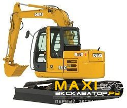 Мини-экскаваторы гусеничные John Deere 75C ZTS