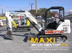 Мини-экскаваторы гусеничные Bobcat 331C
