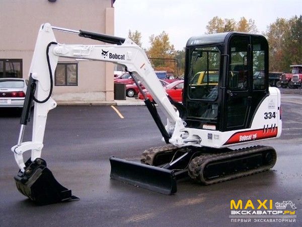 Мини-экскаваторы гусеничные Bobcat 334G