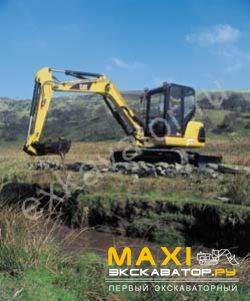 Мини-экскаваторы гусеничные Caterpillar 308C CR