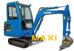 Мини-экскаваторы гусеничные Daifeng DF15