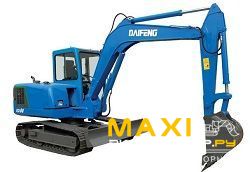 Мини-экскаваторы гусеничные Daifeng DF60