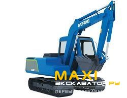 Мини-экскаваторы гусеничные Daifeng DF80
